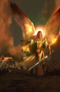 St. Michael as an expression of healing energy.
